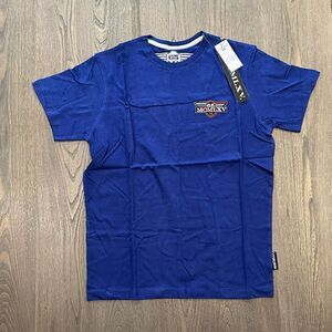 NWT 65 MCMLXV Men's Vintage Logo Graphic T-Shirt In Navy Size M